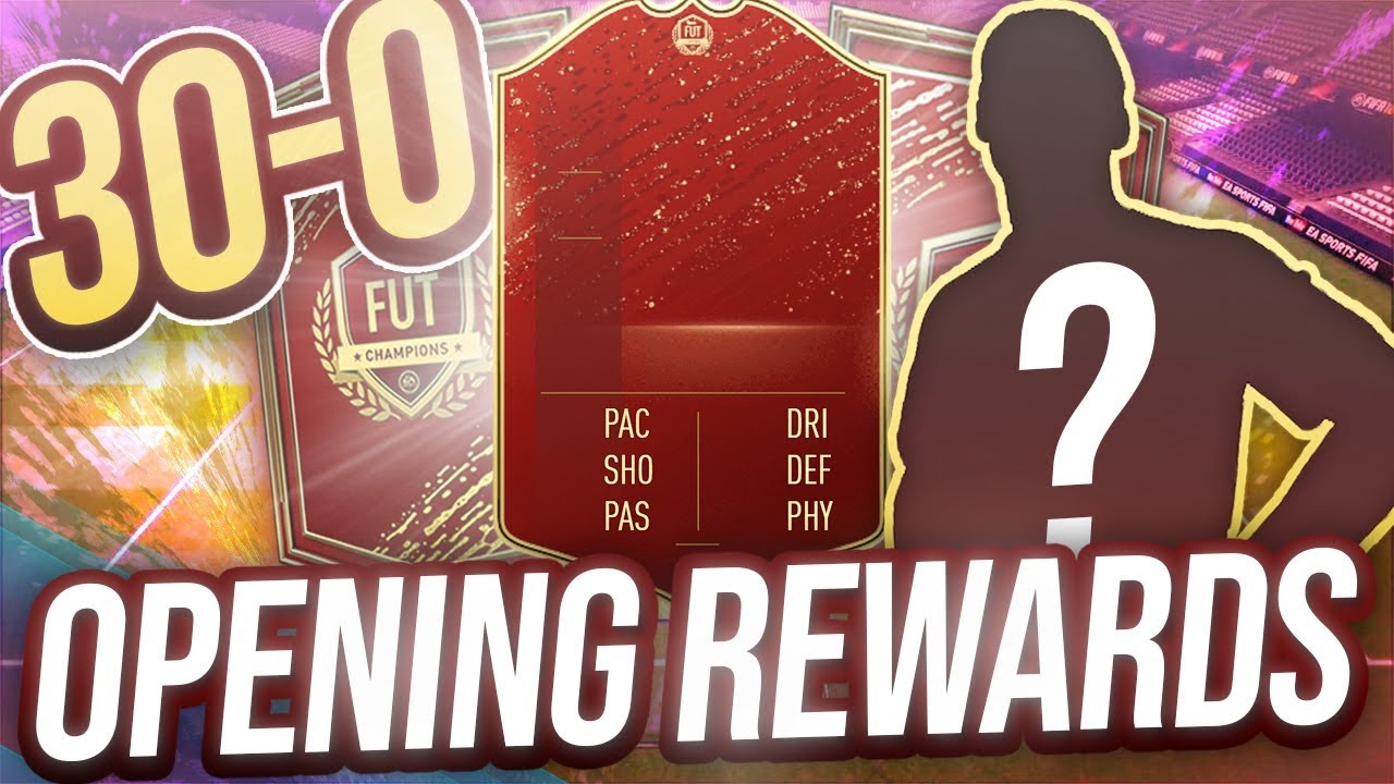 30-0 TOP 100 FUT CHAMPIONS REWARDS! - FIFA 20 Ultimate Team