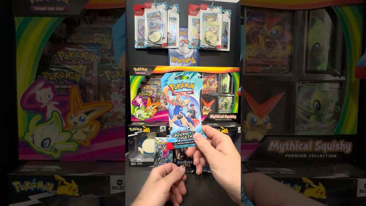New Product Added + Single Pack Pull Volcanion ex #pokemon #journeytogether