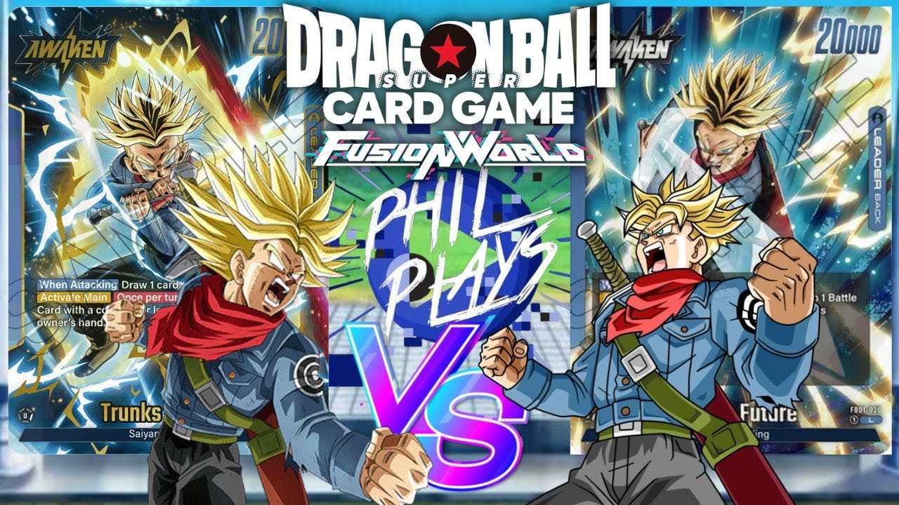Trunks VS Trunks! FT @TarmoTim Dragonball Super Fusion World Gameplay