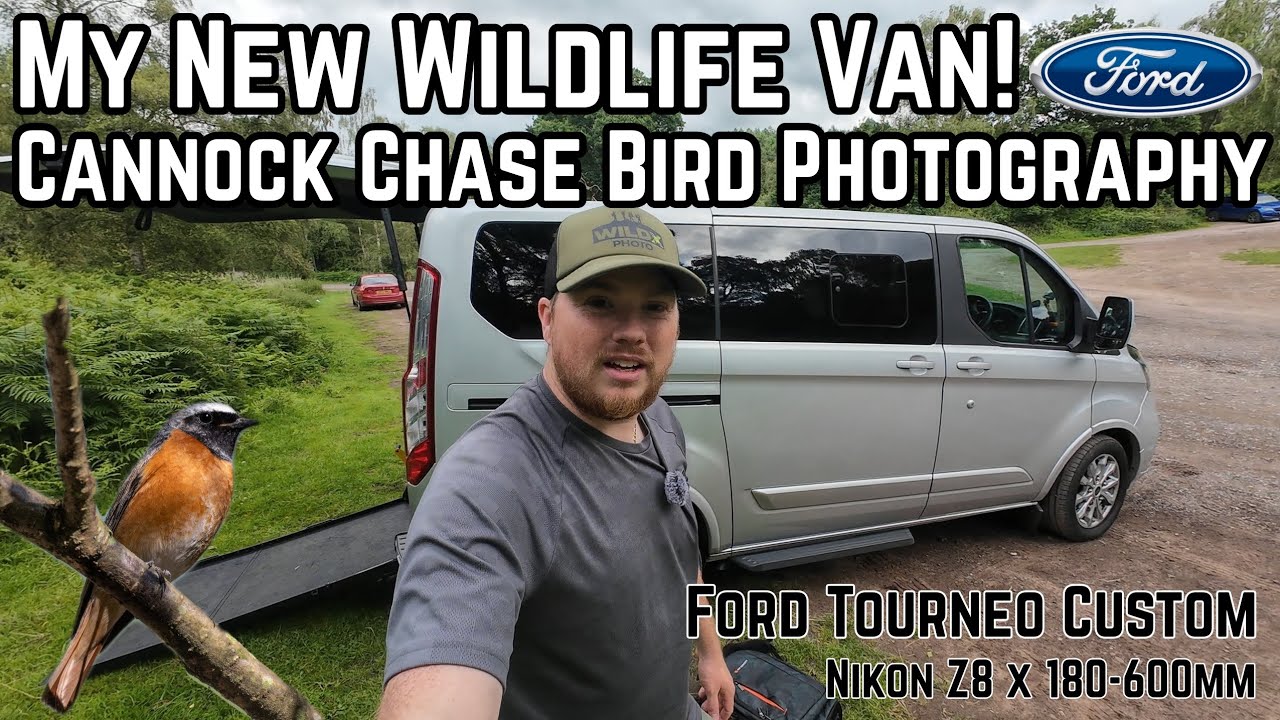 My First Wildlife Photography Trip in the Ford Tourneo Custom | Redstarts, Cuckoos & Flycatcher Hunt