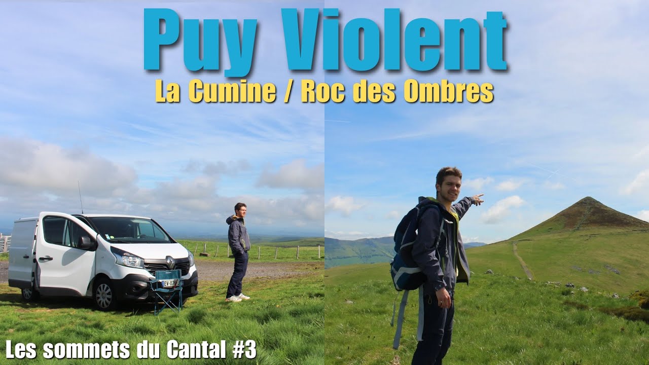 3 Sommets autour du PUY VIOLENT ⛰️ #MontsDuCantal3