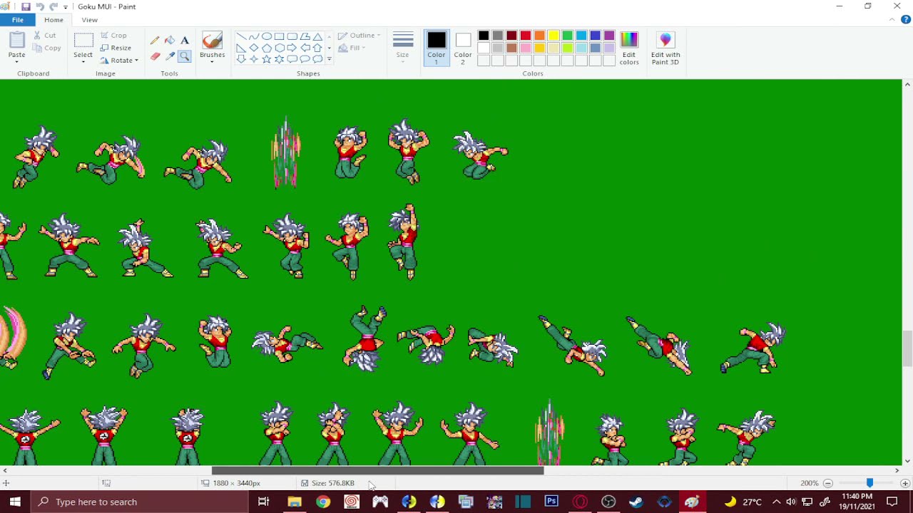 Project and Sprite update