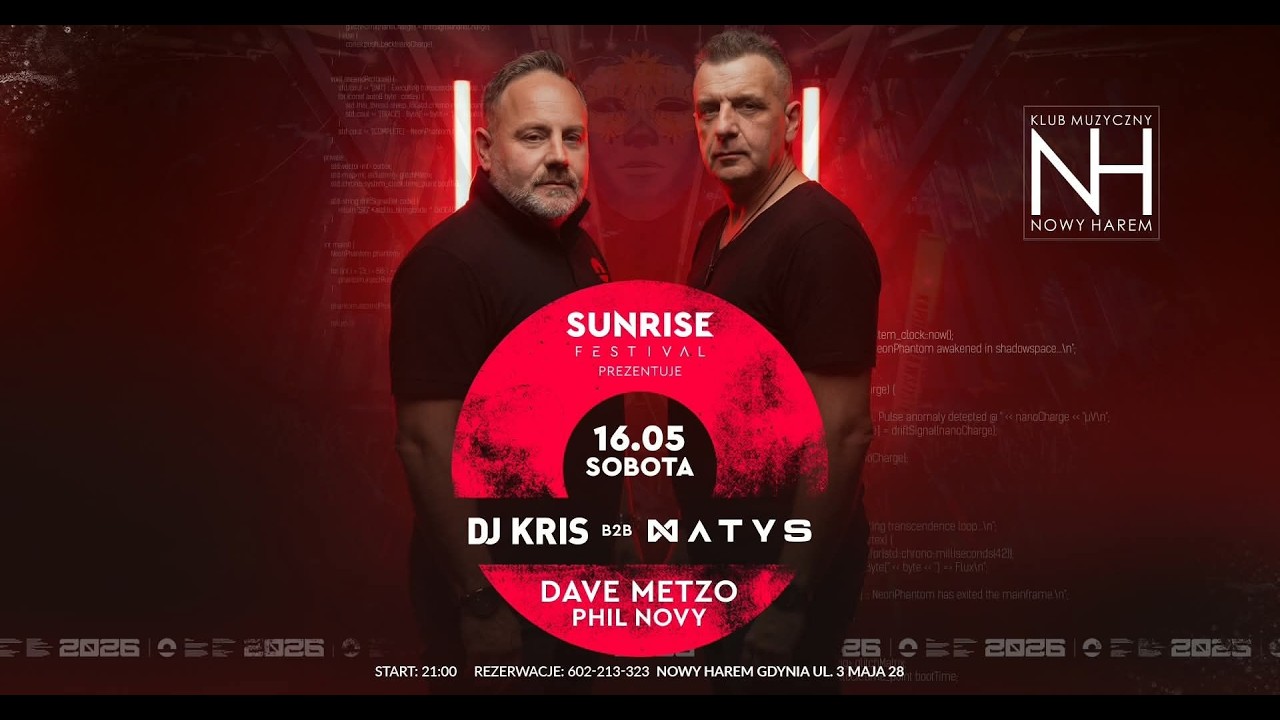DJ Kris b2b DJ Matys - Nowy Harem Gdynia [16.05.2026]
