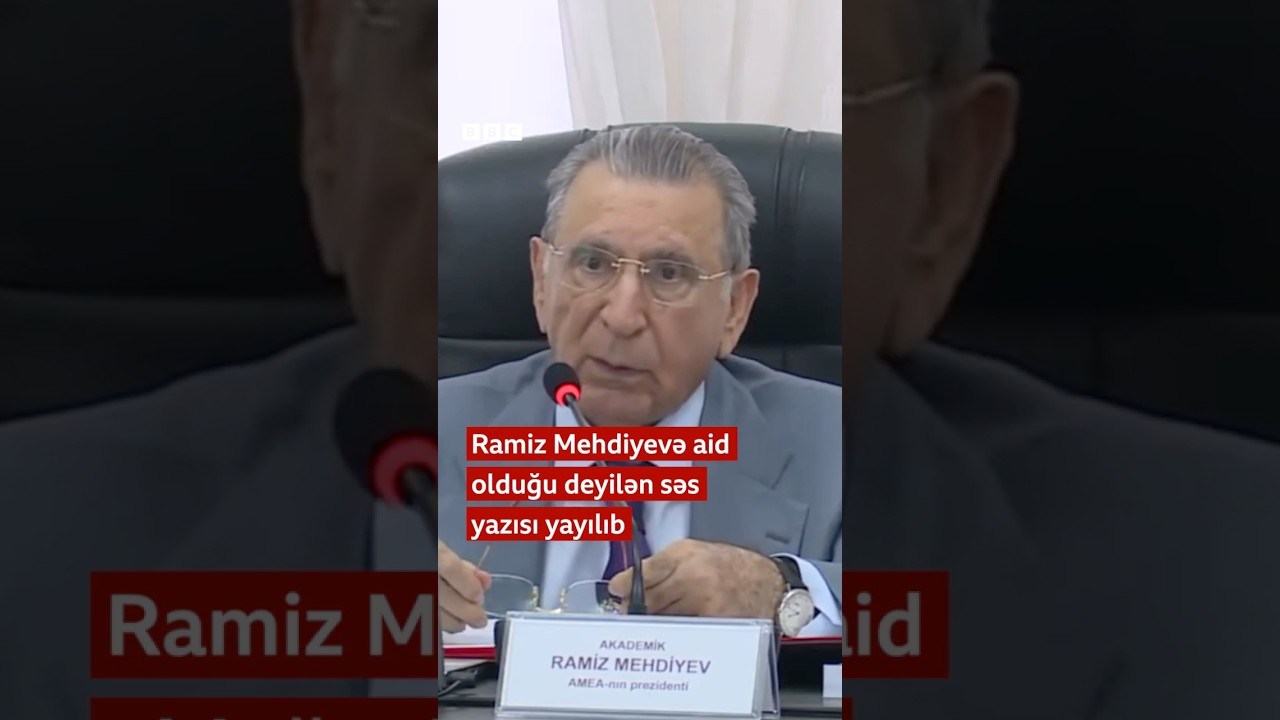 Ramiz Mehdiyevə aid olduğu deyilən səs yazısı yayılıb