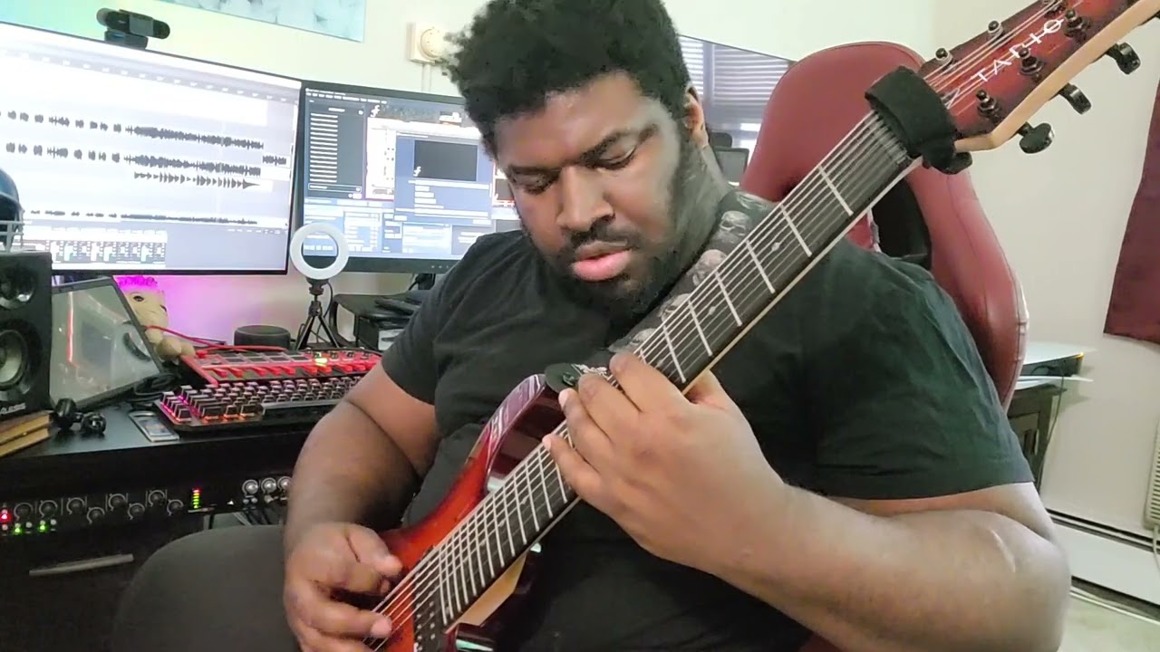 GStyle 8 String Guitar Metal Demo (No Talking)