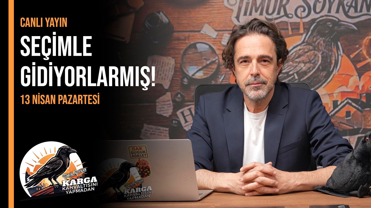 Se&ccedil;imle gidiyorlarmış! | Karga Kahvaltısını Yapmadan | Canlı | 13 Nisan Pazartesi 07:00