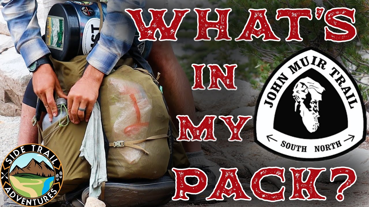 What's in my pack for my John Muir Trail thru-hike?