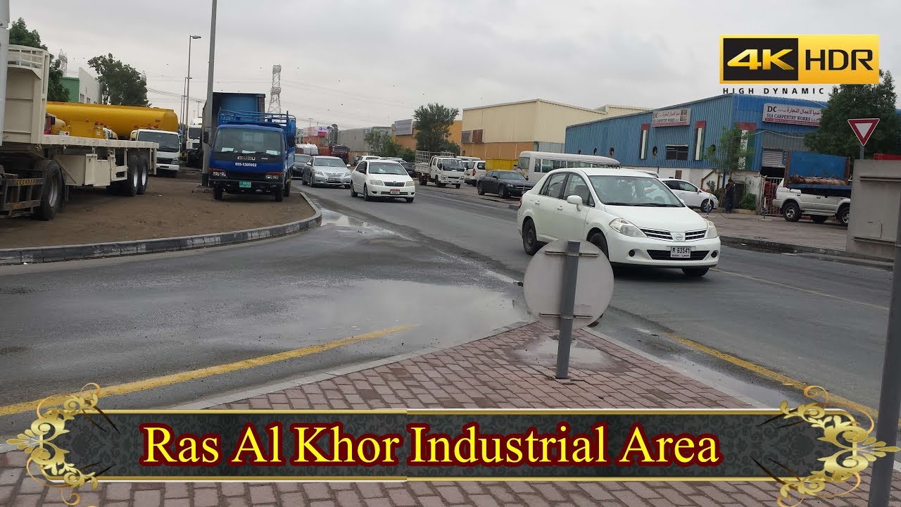 Ras Al Khor Industrial Area Dubai  4K Driving   🇦🇪