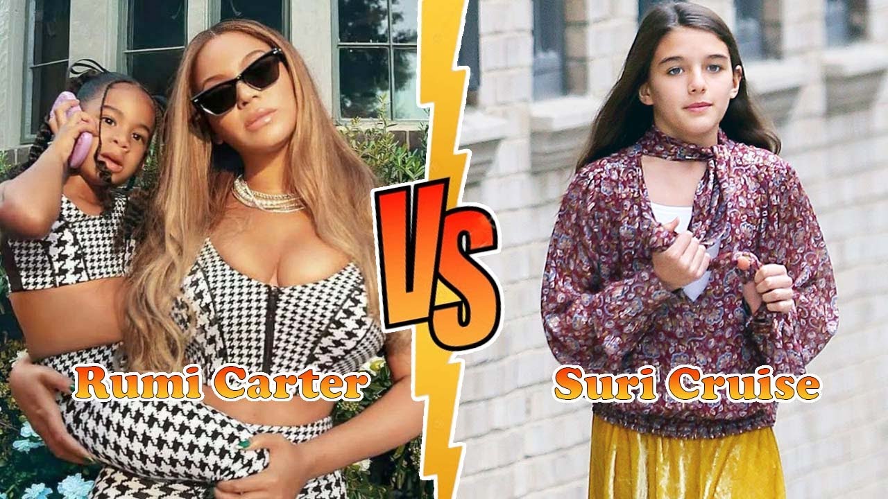 Suri Cruise VS Rumi Carter (Beyonc&eacute;'s Daughter) Transformation ★ From 00 To 2022