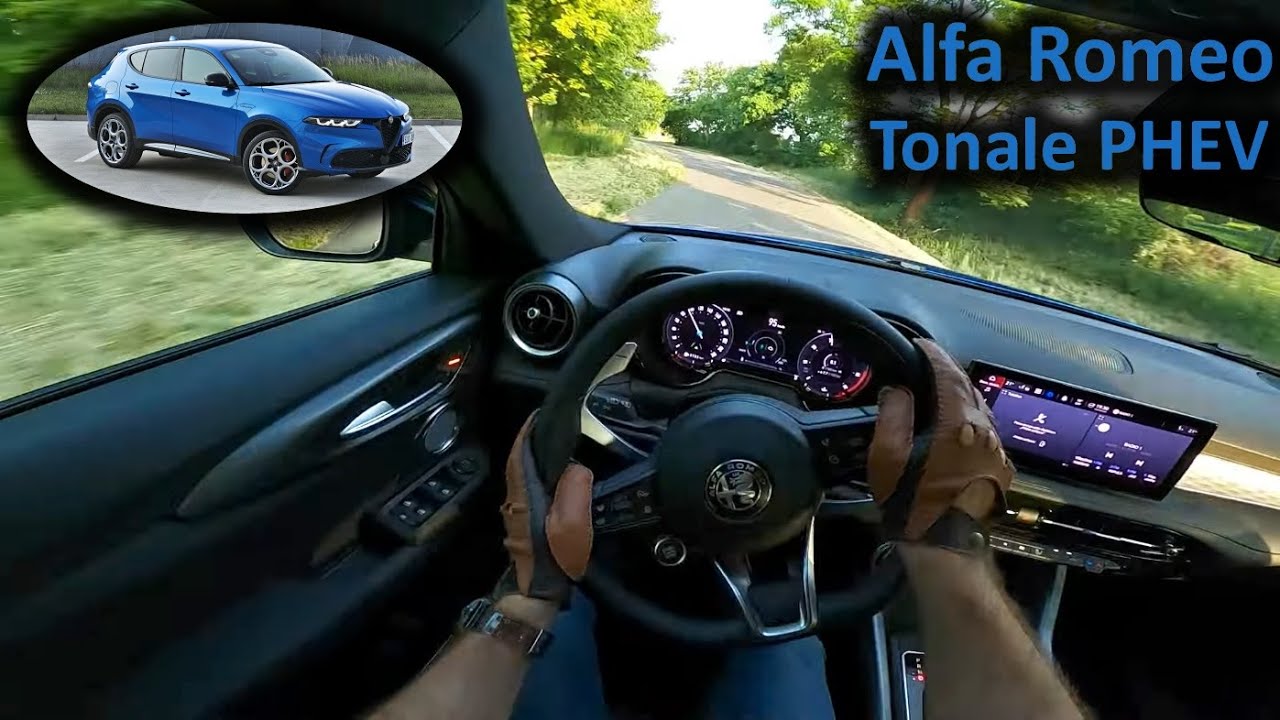 2023 Alfa Romeo Tonale Plug-In Hybrid Q4 | POV drive
