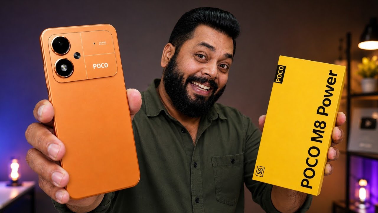 Poco M8 Power Unboxing, specifications & hands-on
