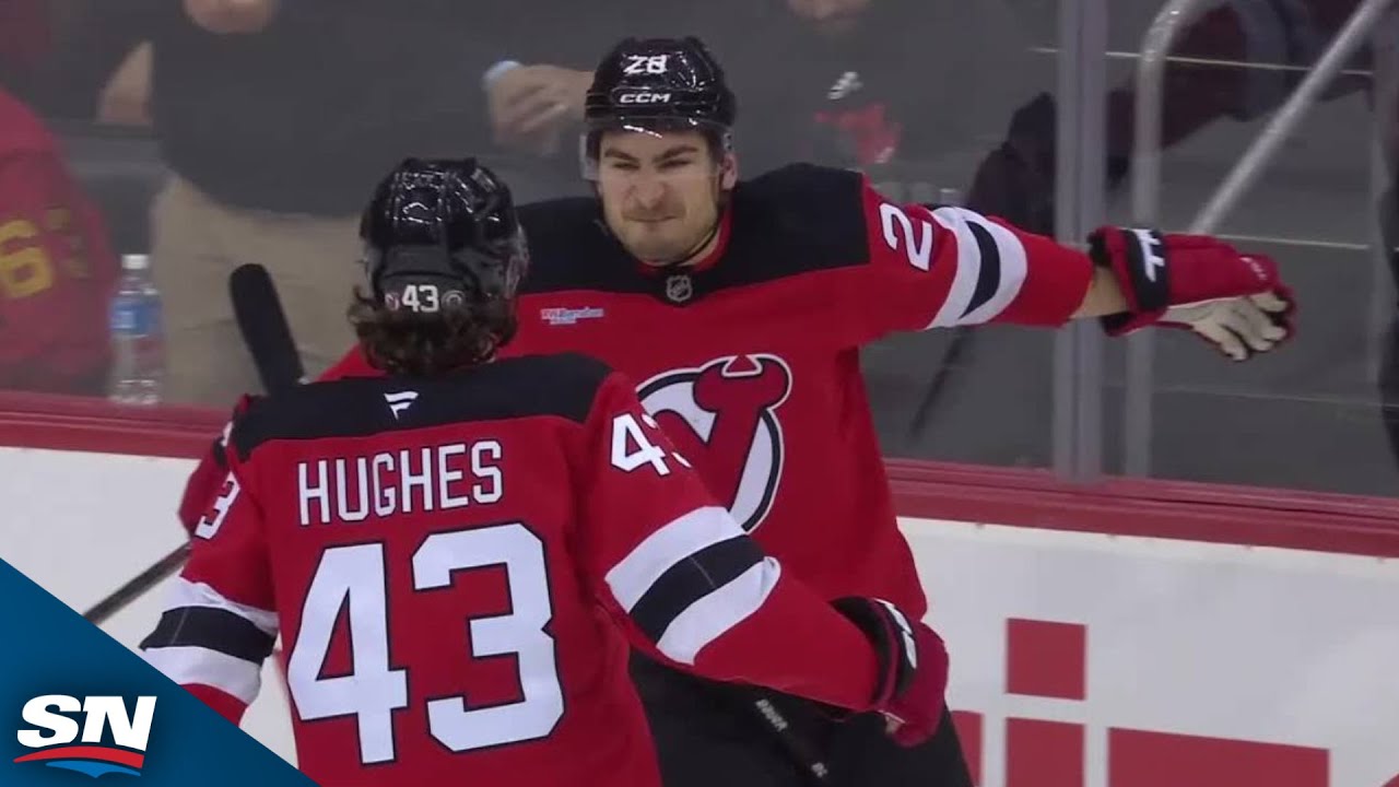 New Jersey Devils Score A Power-Play And Short-Handed Goal In Less Than Two Minutes