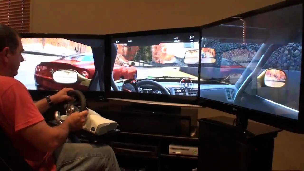 Forza 3 Triple Screen with 3x42 inch TVs