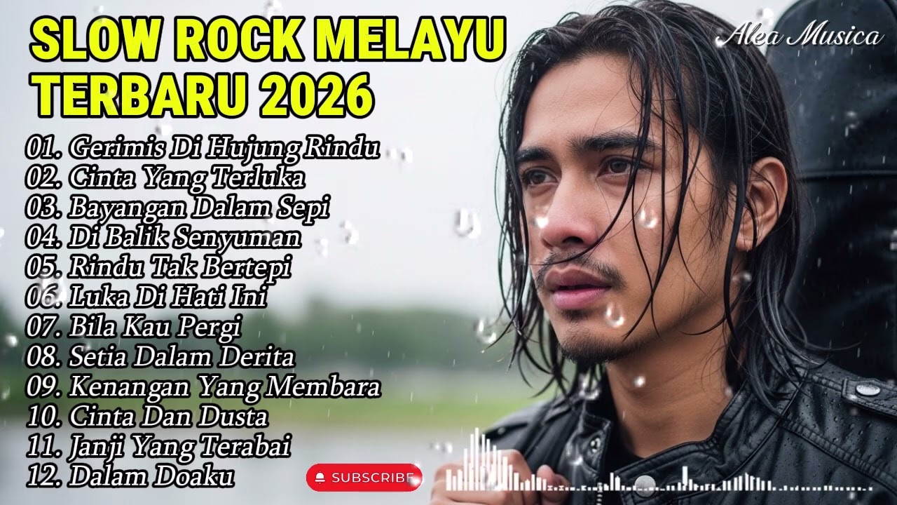 KUMPULAN LAGU MALAYSIA TERBARU 2026 🎸 SLOWROCK SEDIH MENYENTUH HATI - Setia Dalam Derita
