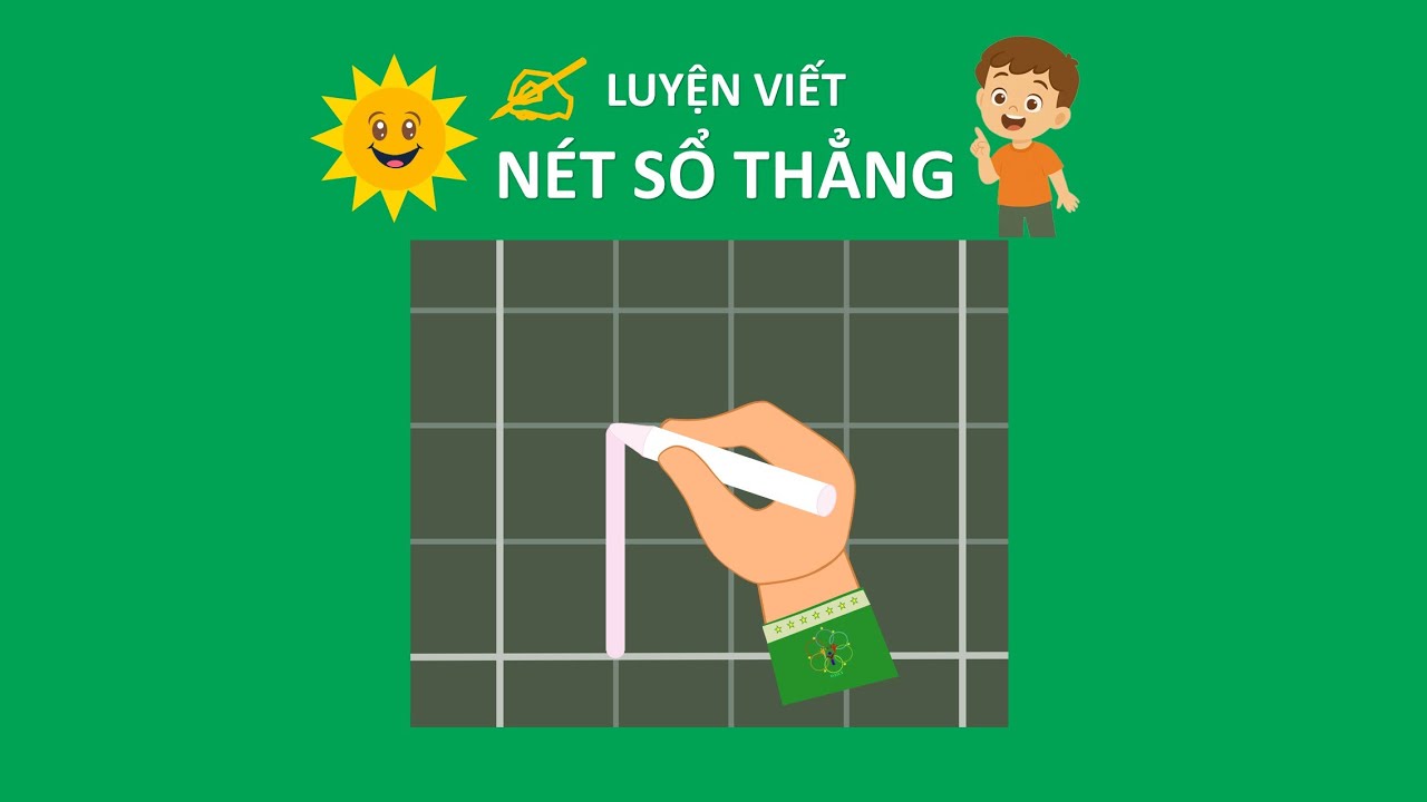 Luyện nét cơ bản - [4.1] Nét sổ thẳng.