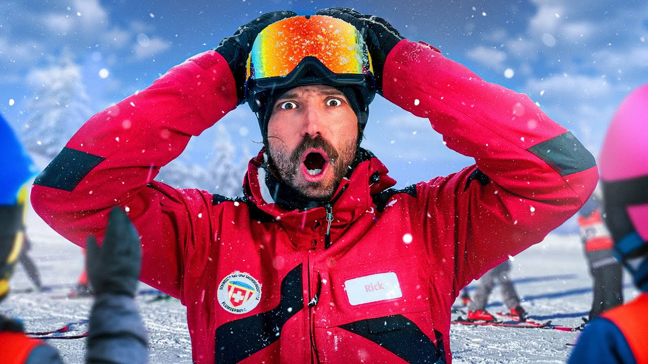 Ein Tag als Skilehrer in der Schweiz