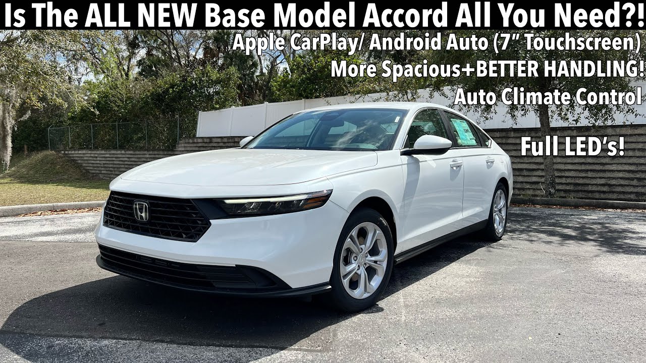 2023 Honda Accord LX: TEST DRIVE+FULL REVIEW