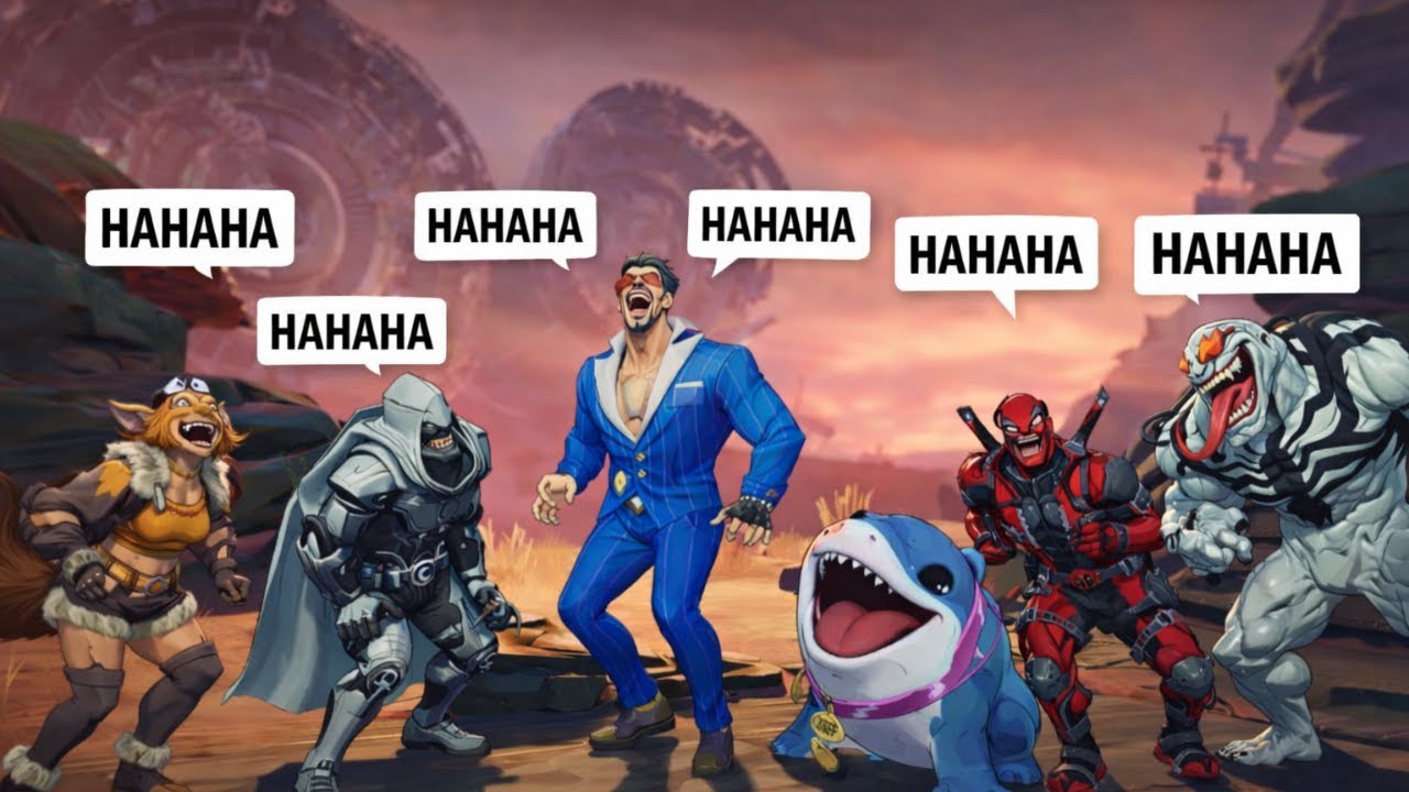 6 Mouthbreathers enjoy some Marvel Rivals