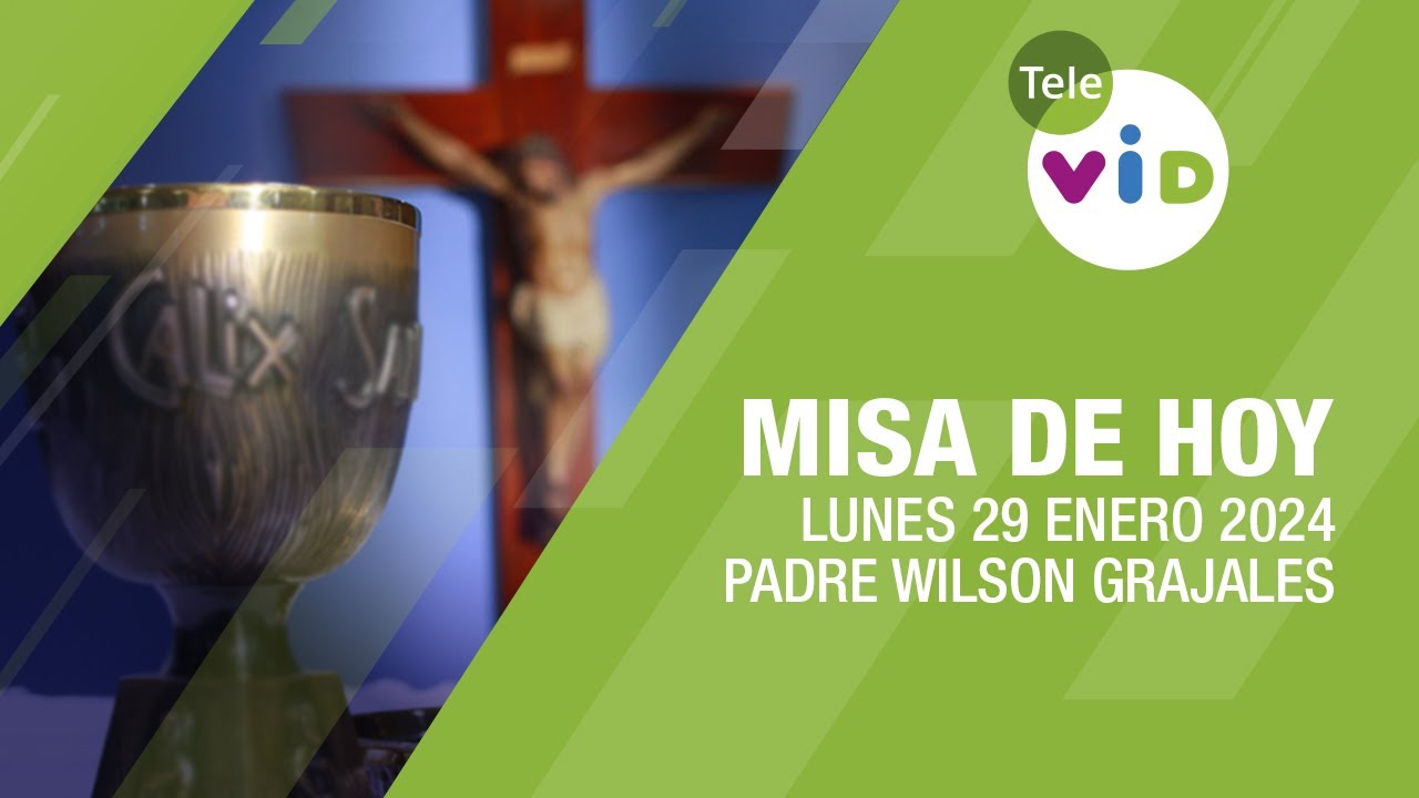 Misa de hoy ⛪ Lunes 29 Enero de 2024, Padre Wilson Grajales #TeleVID #MisaDeHoy #Misa