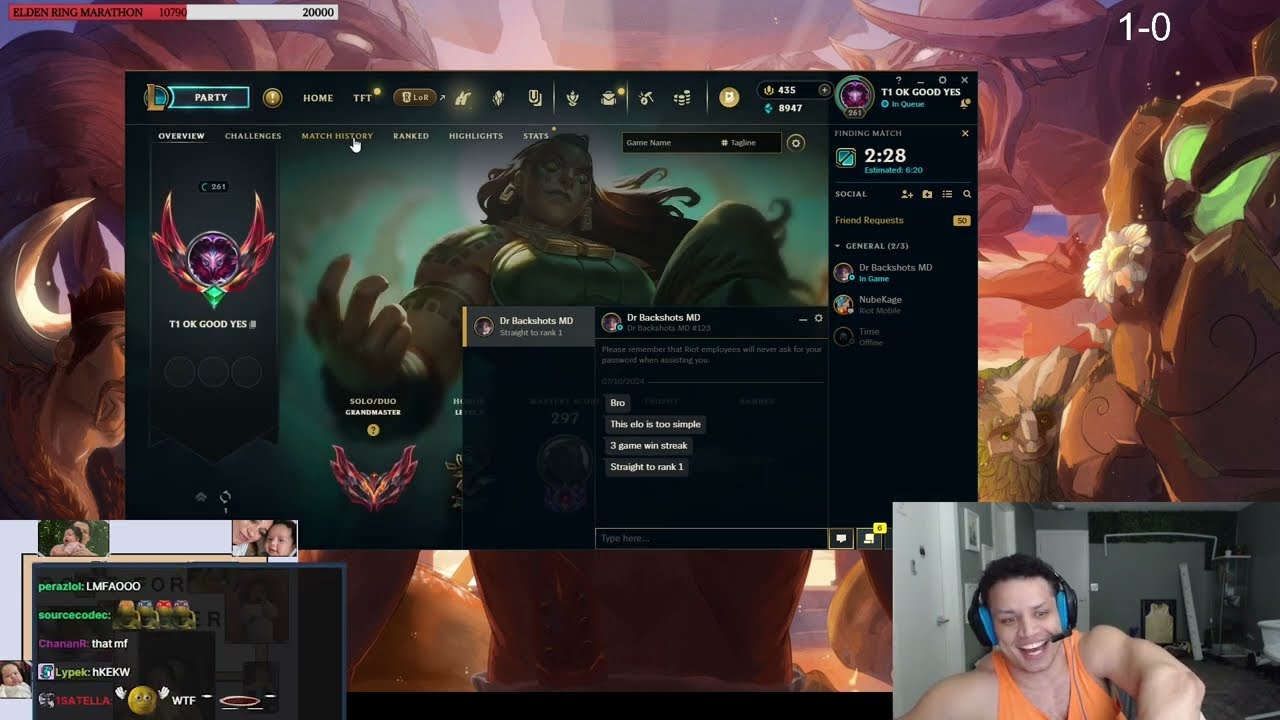 tyler1 confronts the most racist twitch player
