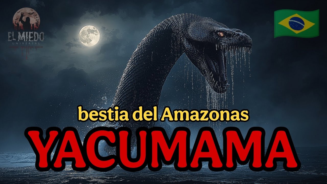 LA YACUMAMA: La Serpiente GIGANTE del Amazonas | Leyenda de Terror de Brasil | El Miedo Universal 