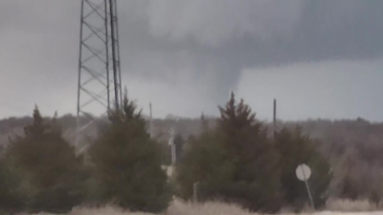 WATCH: Large tornado touches down in Seminole County