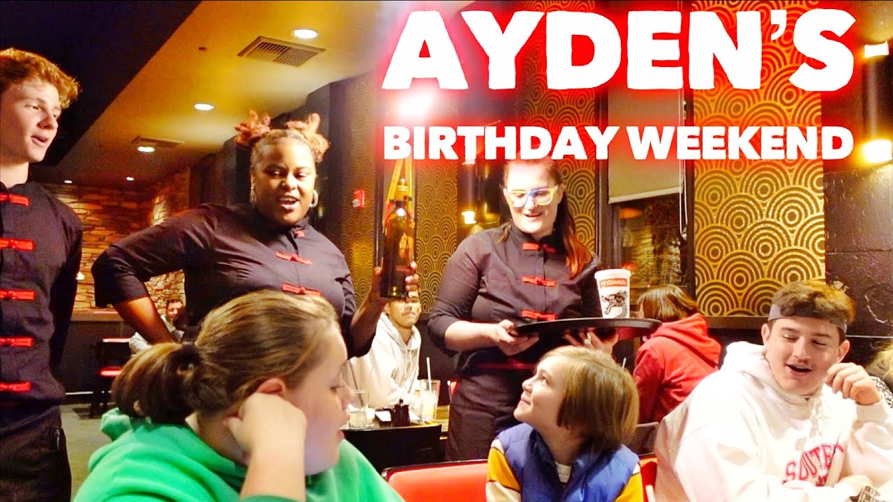 AYDEN'S BIRTHDAY WEEKEND (Part 1) | Family 5 Vlogs