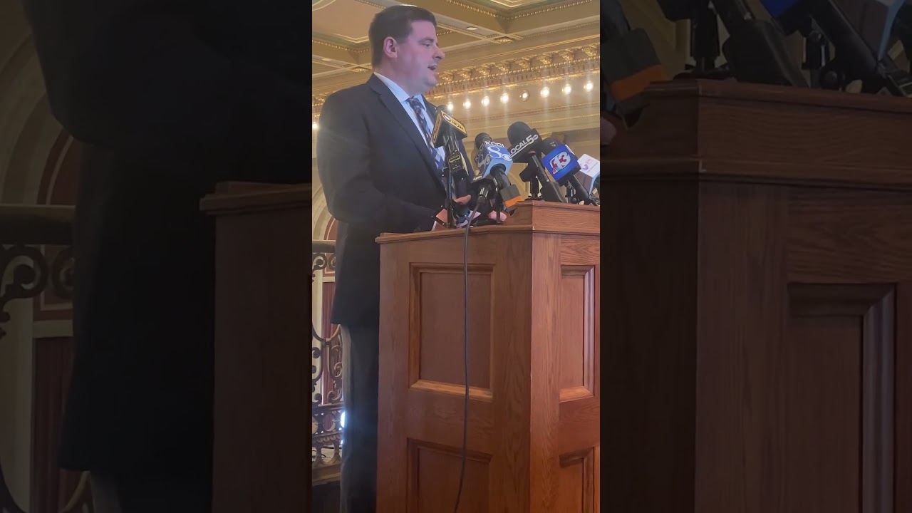 Iowa House Speaker Pat Grassley responds to question on Gov. Reynolds' sweeping health legislation