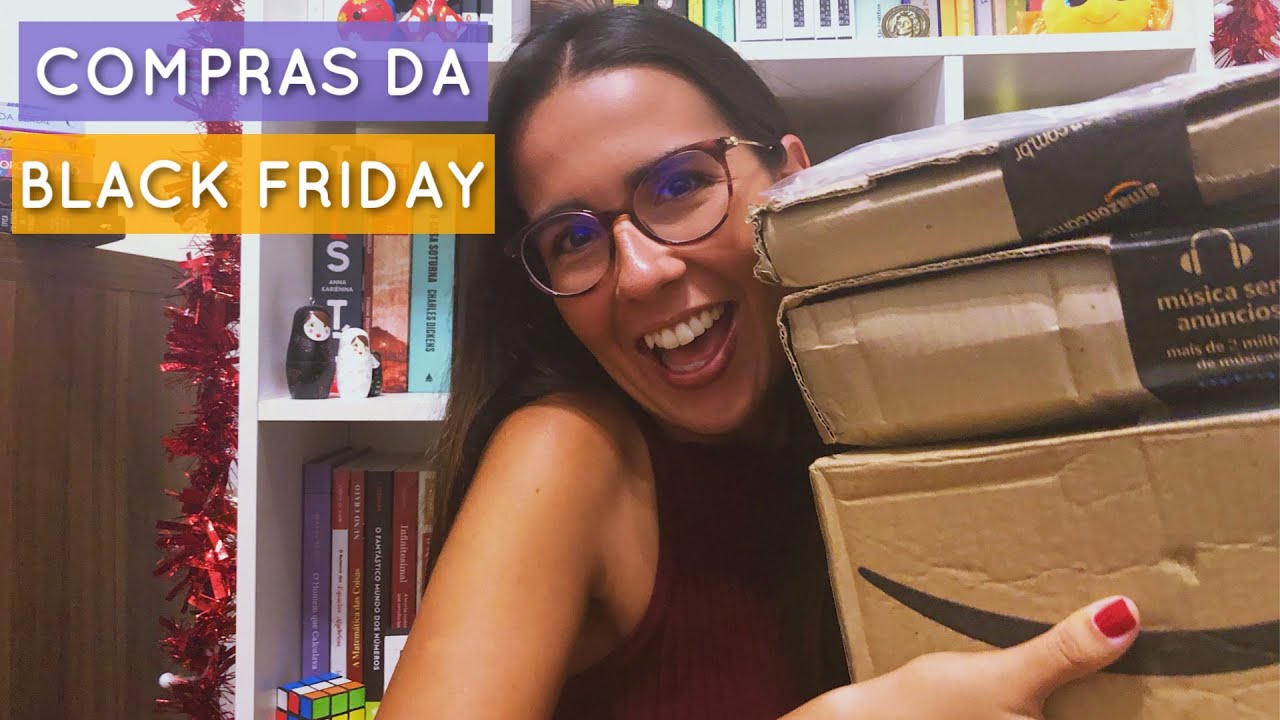 UNBOXING DE LIVROS DA BLACK FRIDAY DA AMAZON 📦 | Ana Carolina Wagner
