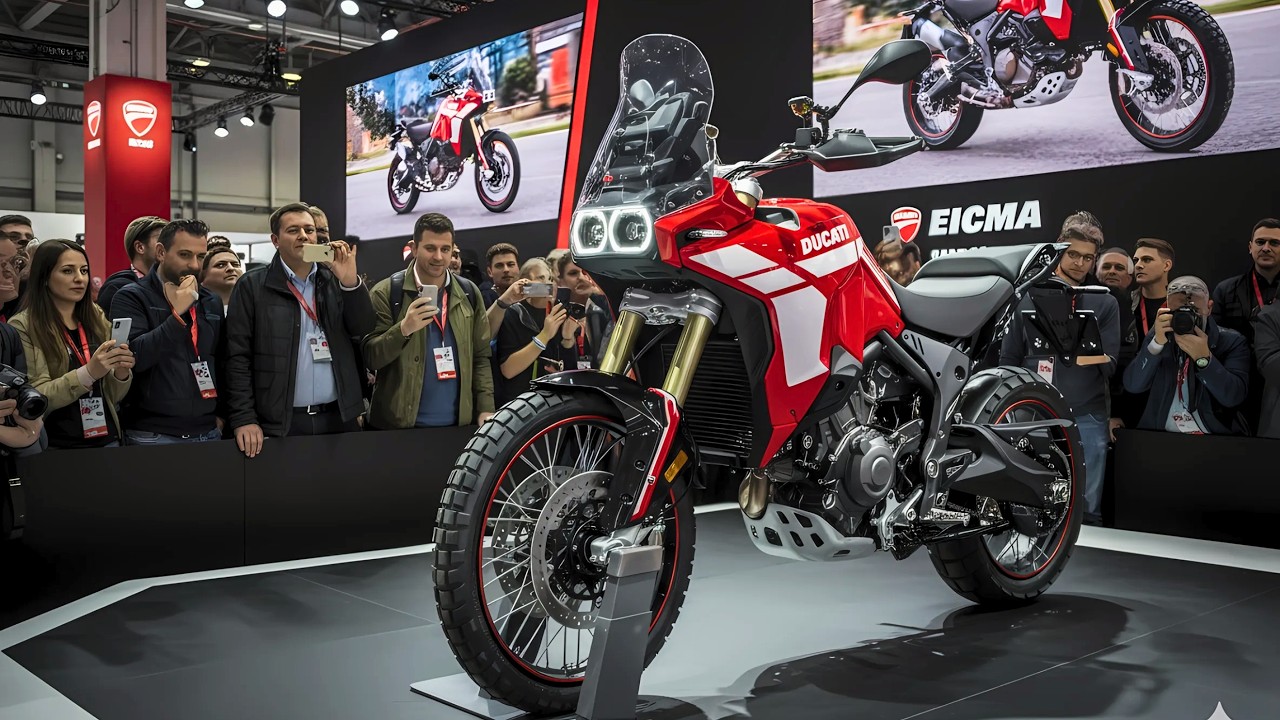 Первый взгляд на Ducati DesertX V2 2026 года &mdash; конкурент для T&eacute;n&eacute;r&eacute;, Tuareg и Tiger?
