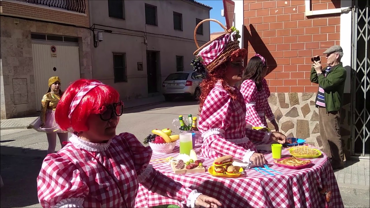 DESFILE COMPLETO DE COMPARSAS DOMINGO DE CARNAVAL 2020 CALZADA DE CALATRAVA   copia