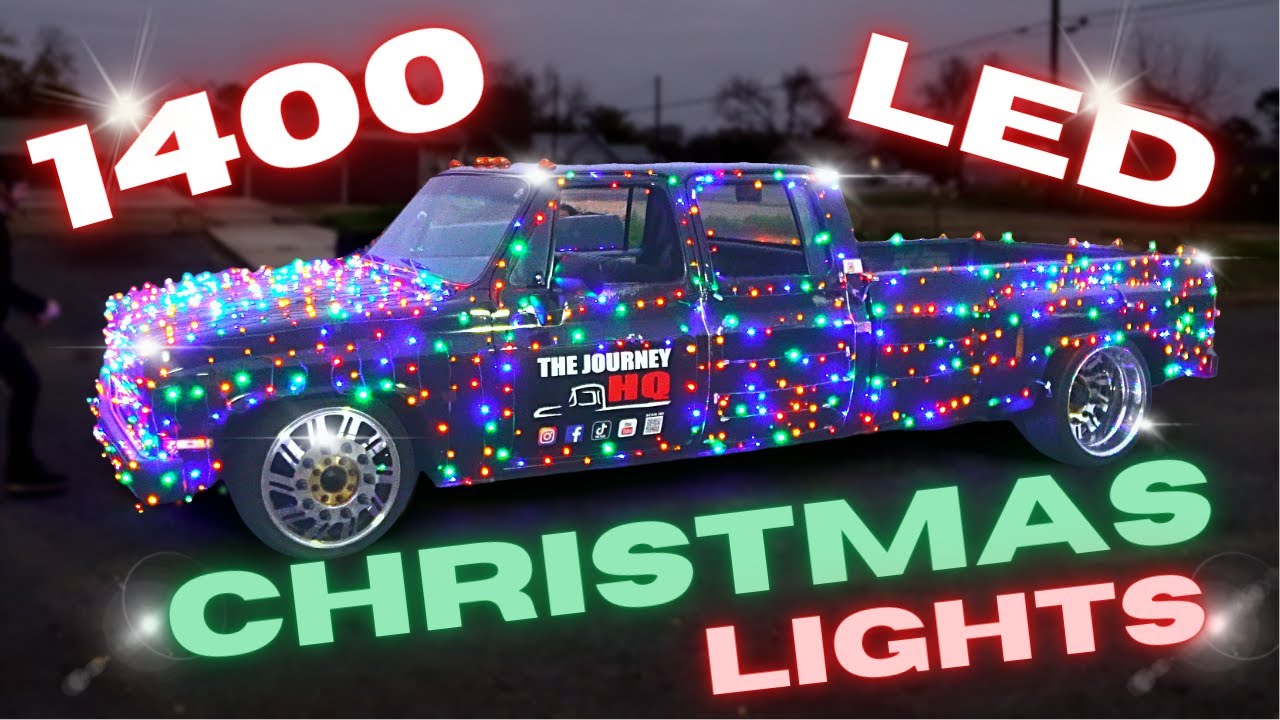 How to Put LED Christmas Lights on Your Vehicle