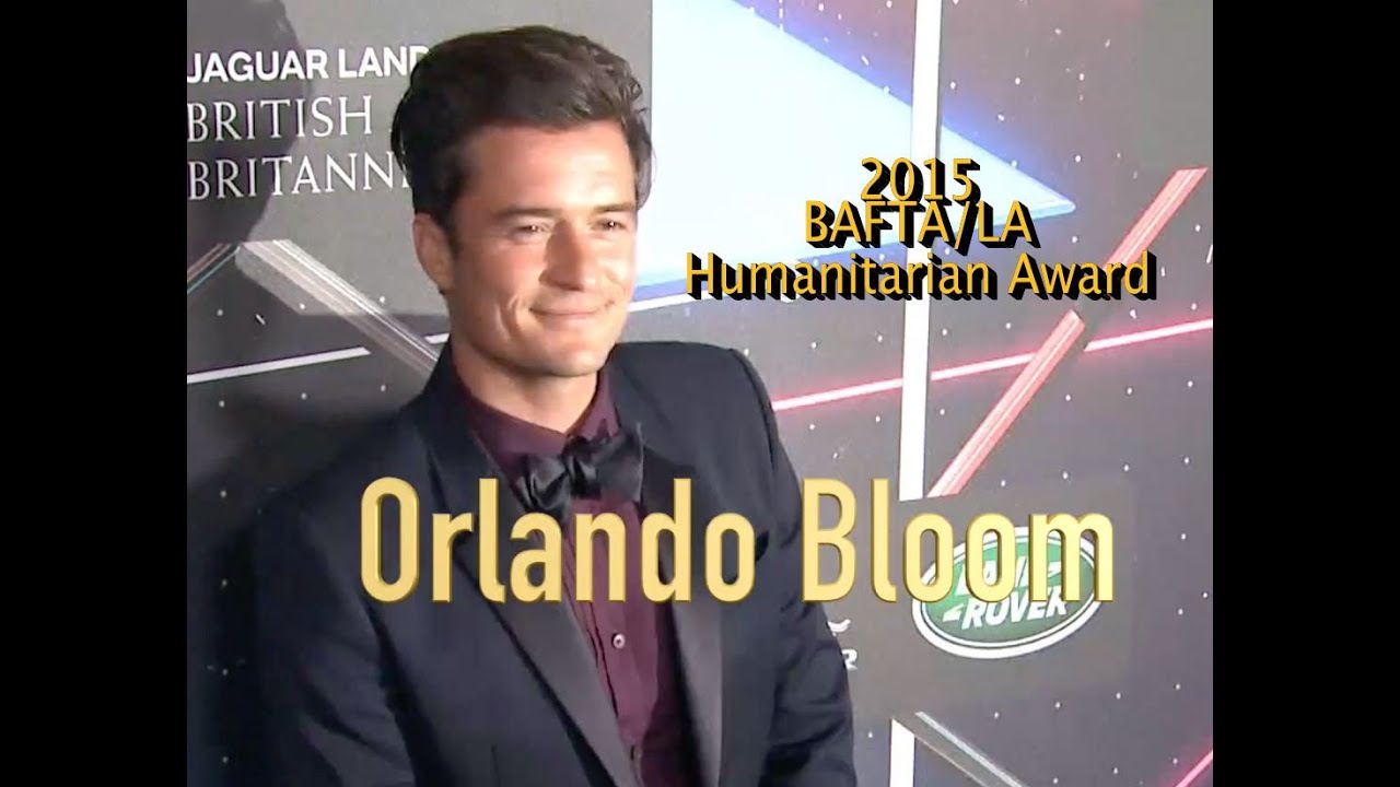 Orlando Bloom | HEARTFELT SPEECH| BAFTA Britannia Humanitarian Award