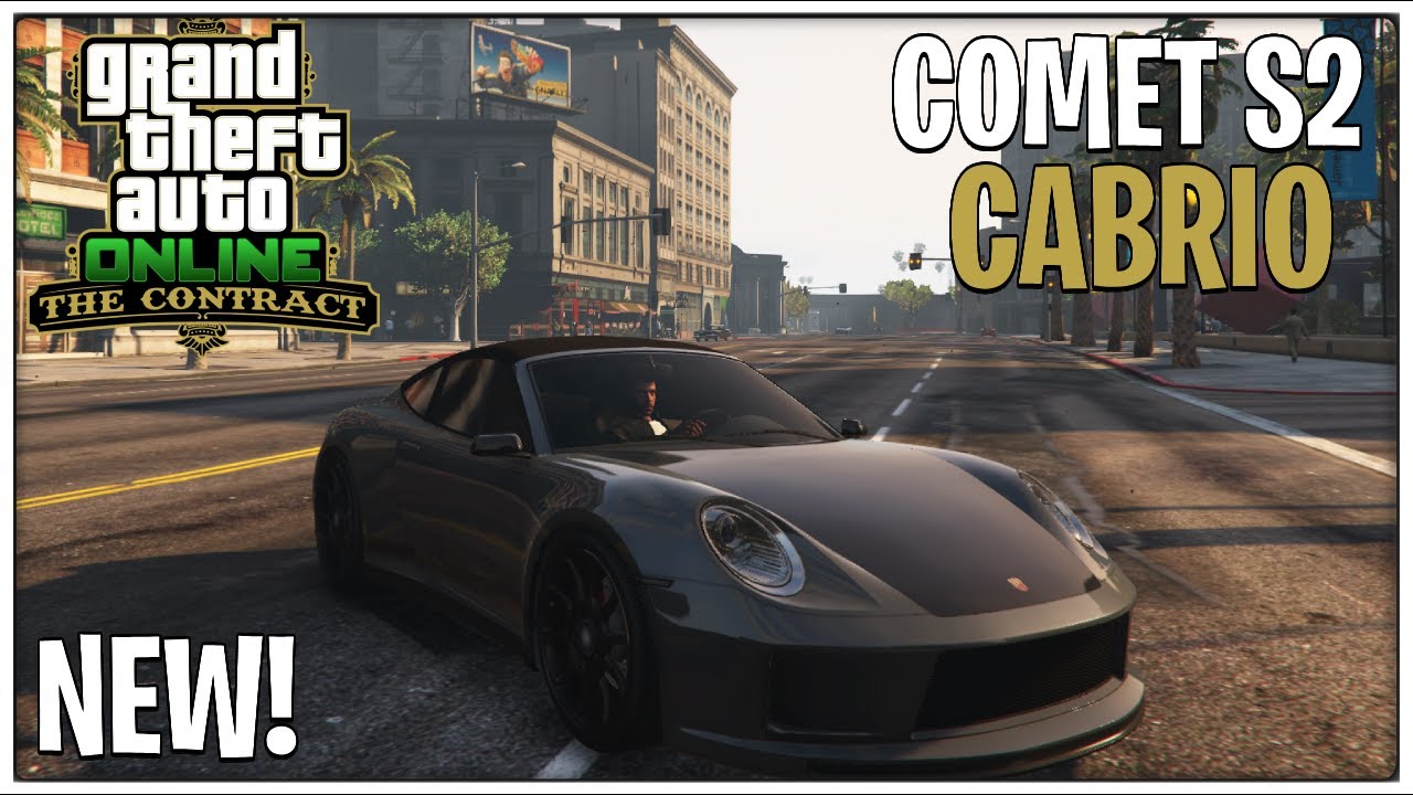 NEW Comet S2 Cabrio CUSTOMIZATION! (Porsche 911 Cabriolet) - GTA Online The Contract DLC UPDATE!