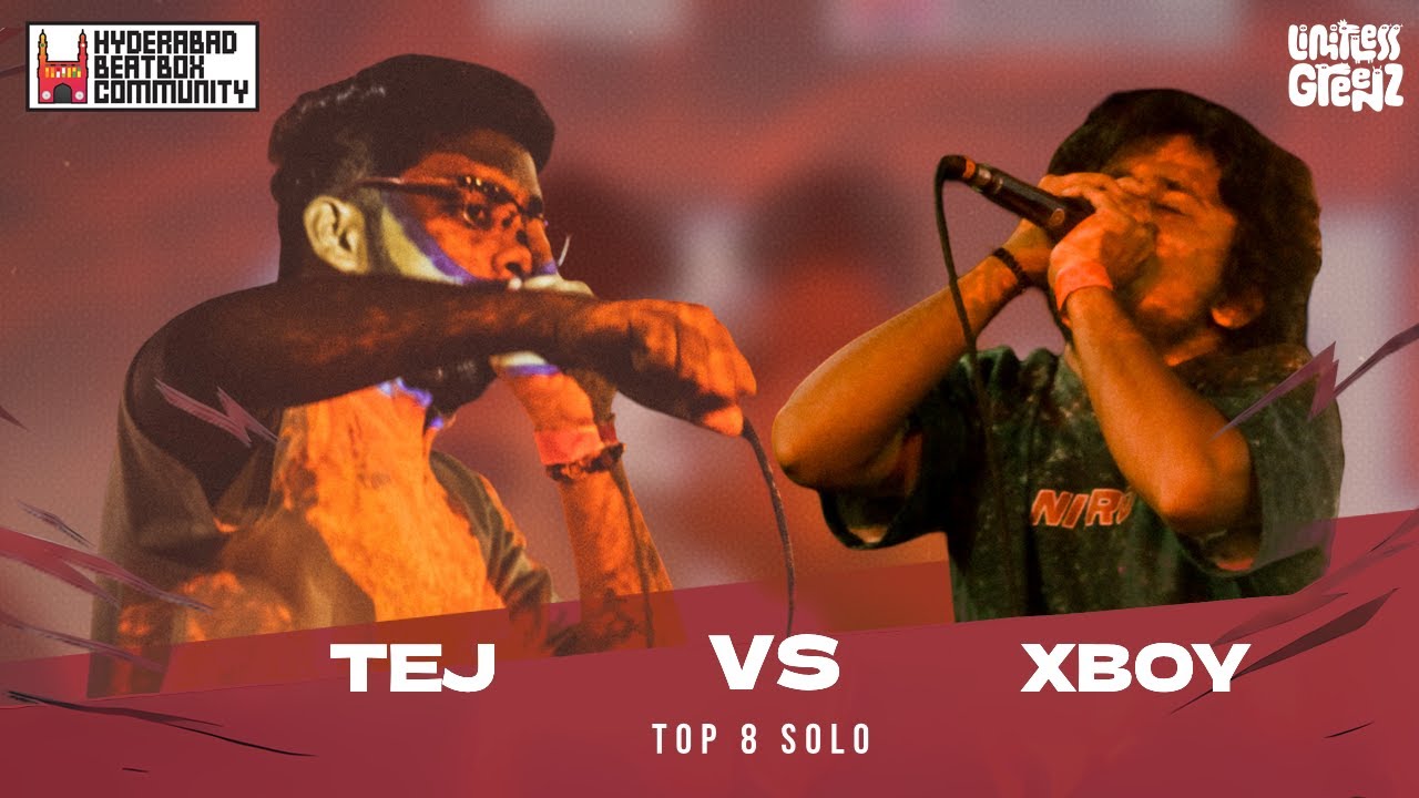 Tej vs Xboy | Hyderabad Beatbox Championship 2025 | Vengeance Edition | TOP 4 Solo
