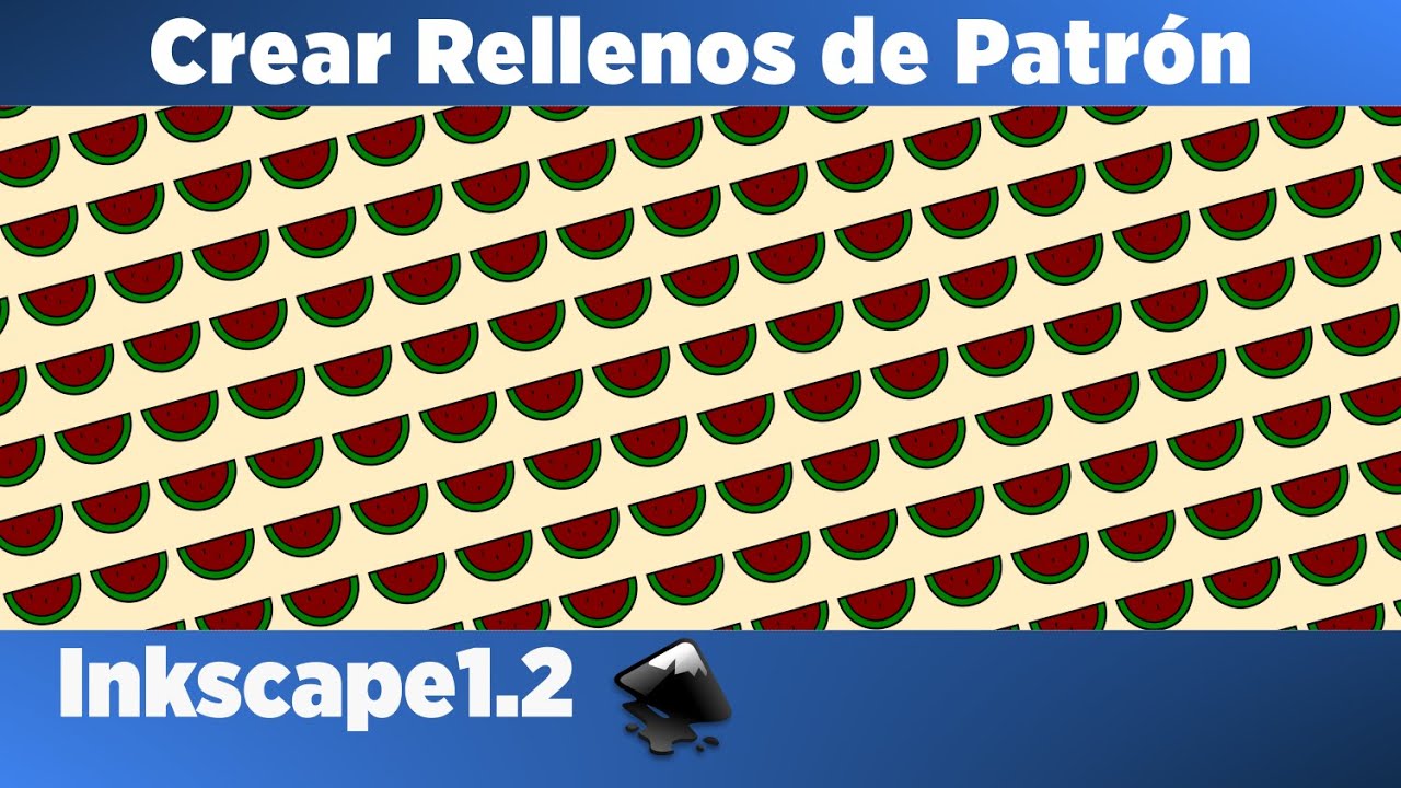 Cómo Crear Rellenos de Patrón | Tutorial Inkscape 1.2