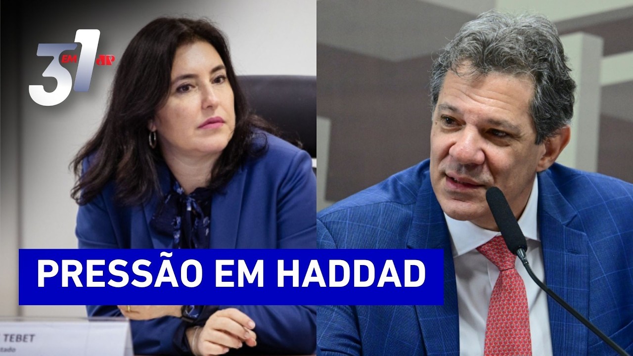 Tebet pressiona Haddad e diz que ministro não pode fugir da eleição em SP