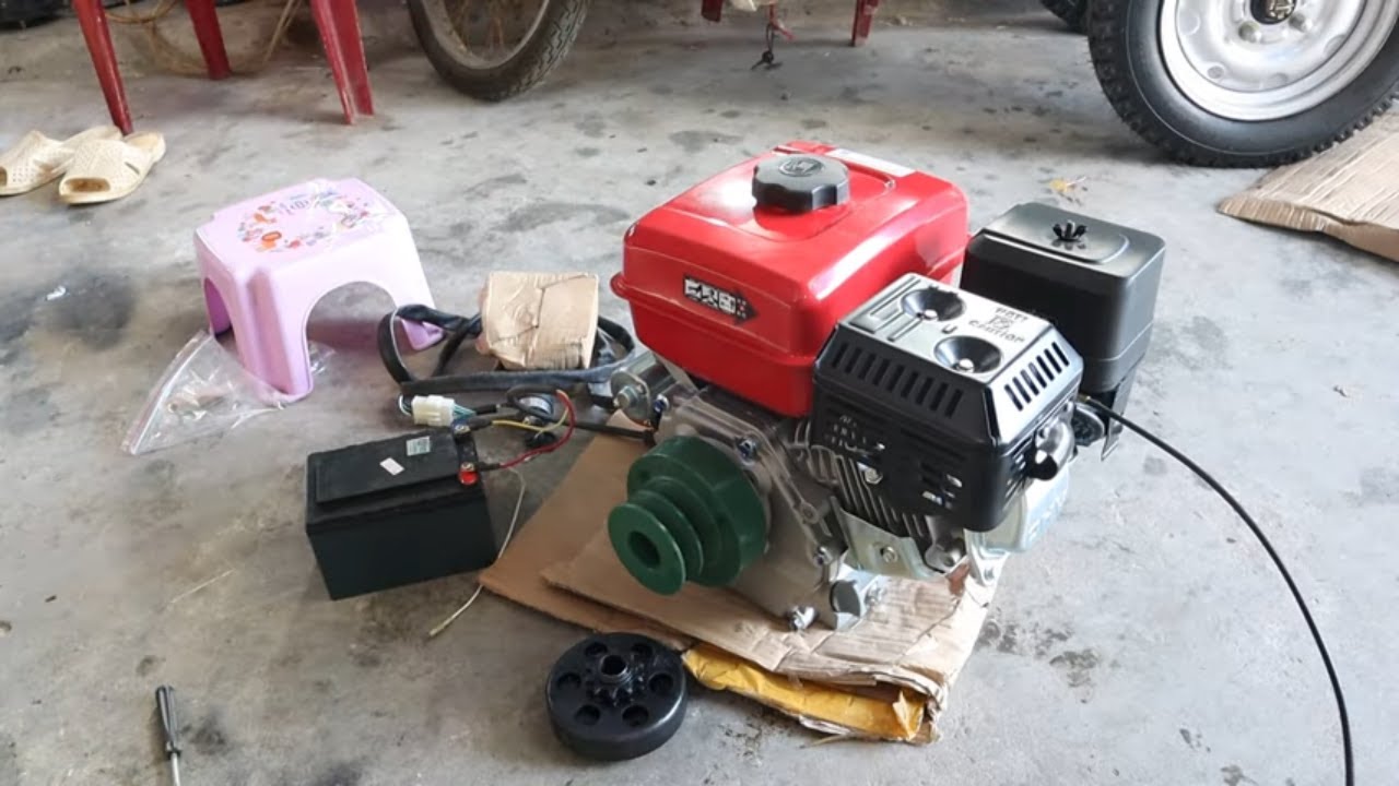 Test nổ động cơ xăng 4 thì 168cc và 1 số đầu ly hợp đồng bộ LH 0983818955