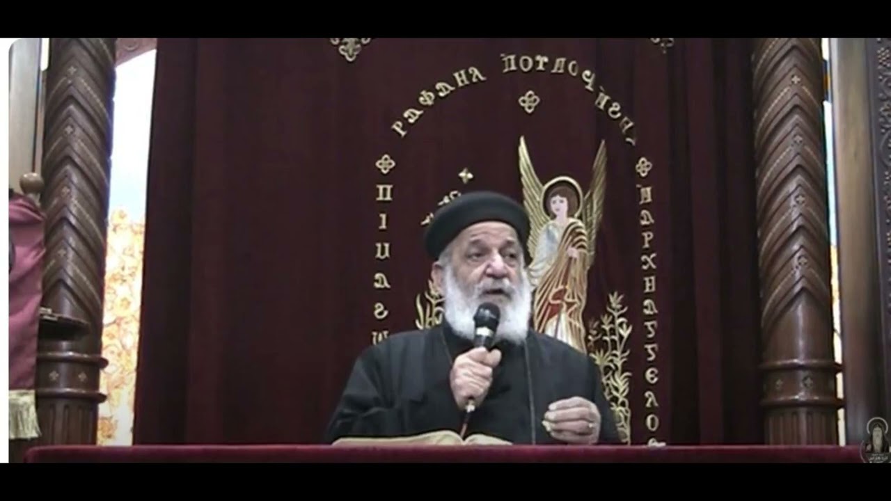 عظة أبونا /شنودة وديع بعنوان:لقاء الرب يسوع مع نيقوديموس نهضة العذراء السبت 9 أغسطس 2025م