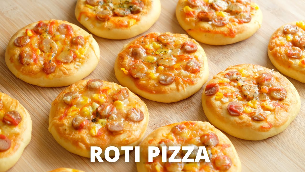 Tanpa mixer! ROTI PIZZA!