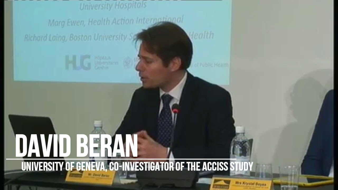 David Beran - World Health Day Panel 2016: Access to Insulin in the Spotlight