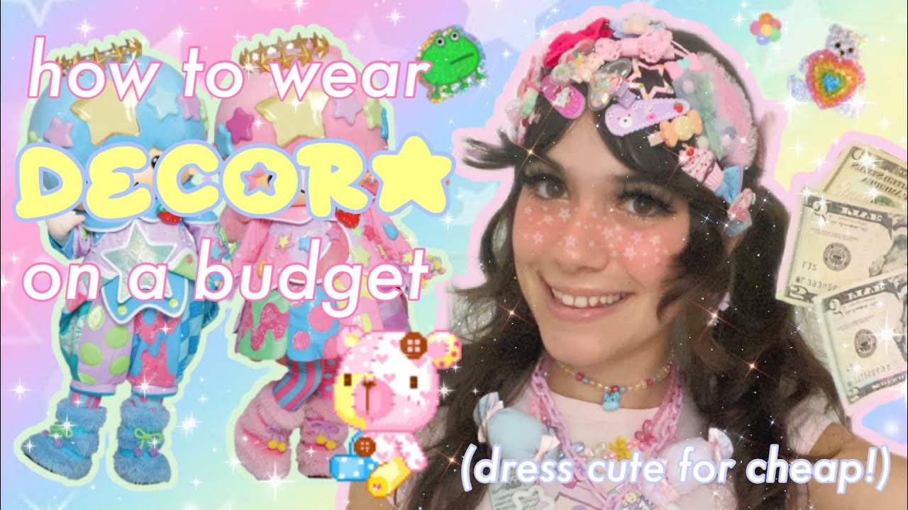 how to wear DECORA on a budget ! 💸(dress cute for cheap) 🌈✨