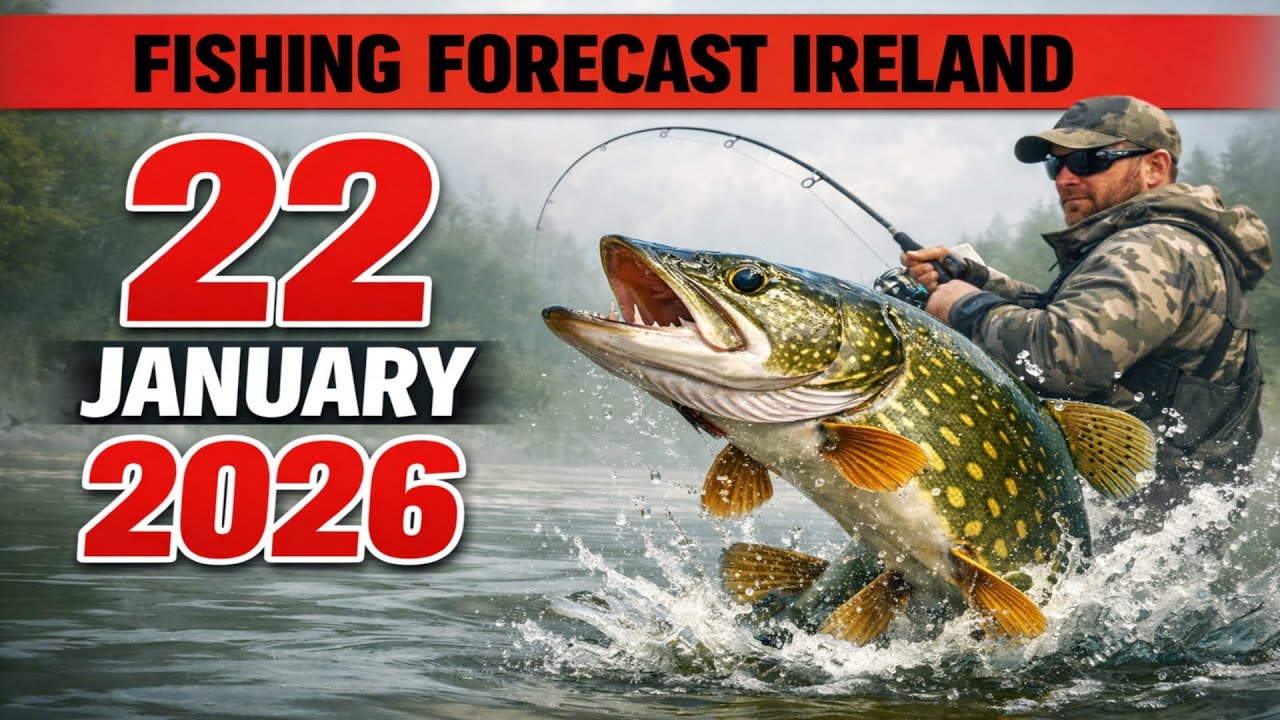 FISHING FORECAST in Ireland on 22 January 2026: Winter Wonders for the Patient Angler!