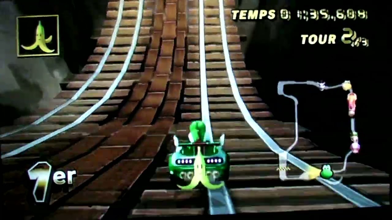 Mario Kart Wii : Mine Wario (Yoshi)