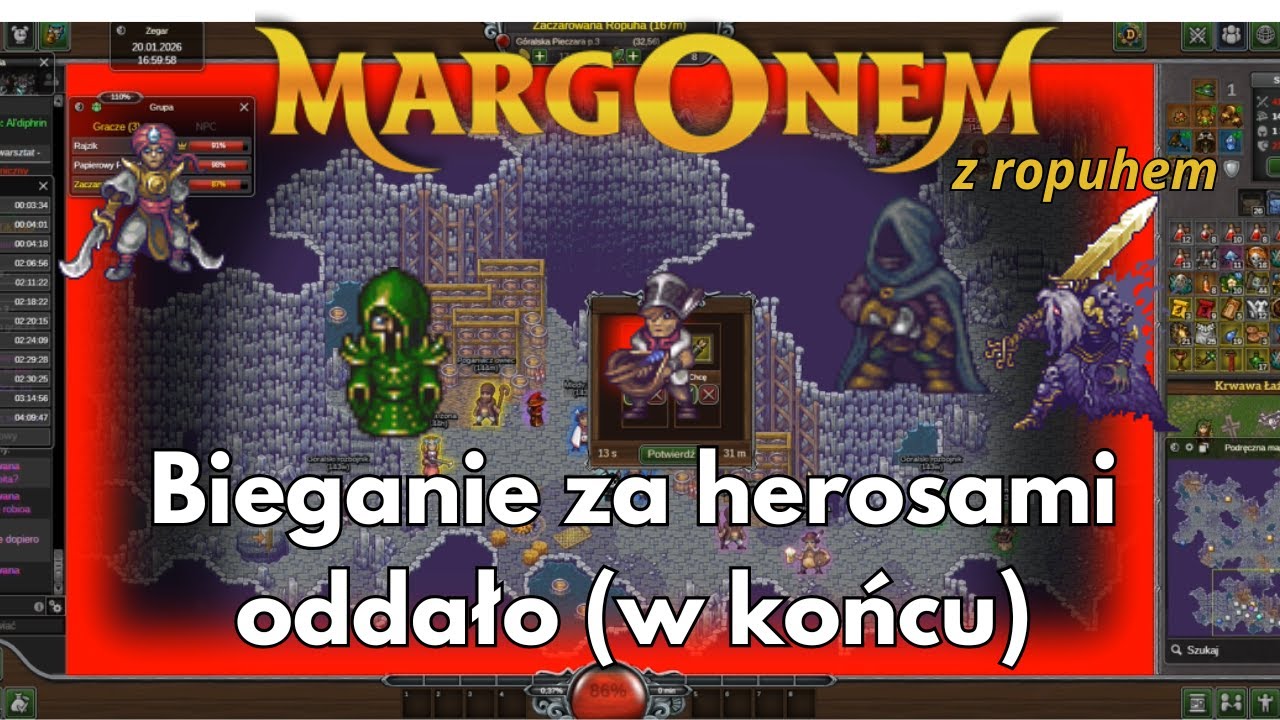 W KONCU LEGA Z HEROSA NA ODCINKU! I Margonem Mix Herosów