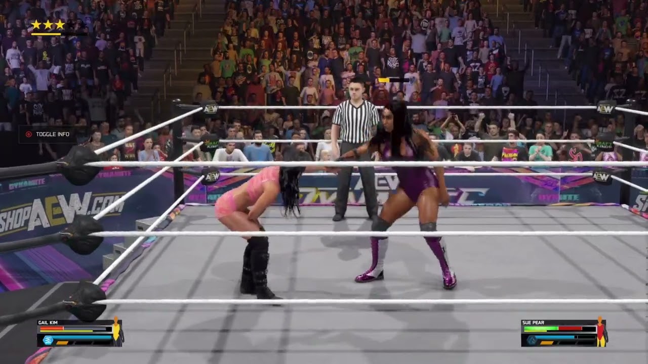 Gail Kim vs Sue pear