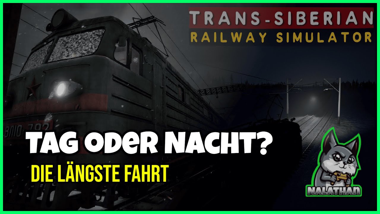 Trans-Siberian Railway Simulator &ndash; Sicht gleich null im Nebel? | No Commentary Deutsch 🚂