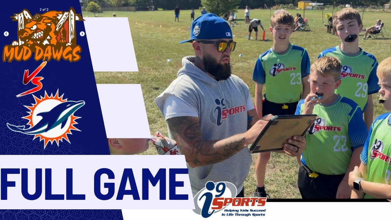 FULL GAME (Mud-Dawgs vs Dolphins) Senior flag football i9 sports Fall 2024