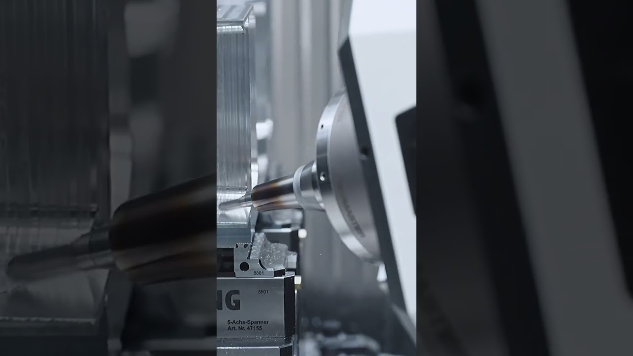 The world's high-end CNC machining center machinery + 4k high-definition version