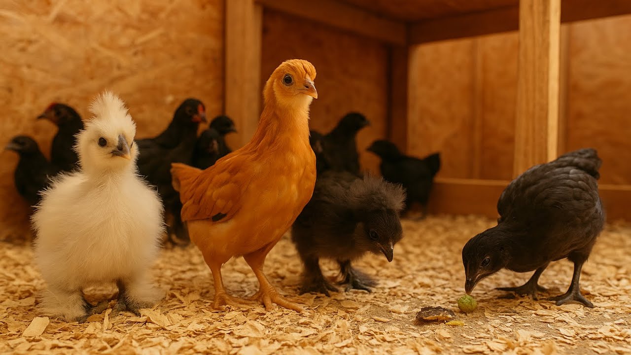 6-Tygodniowe Pisklaki i Tajemnica Zmniejszonej Nioski | Silka, Marans, Australorp